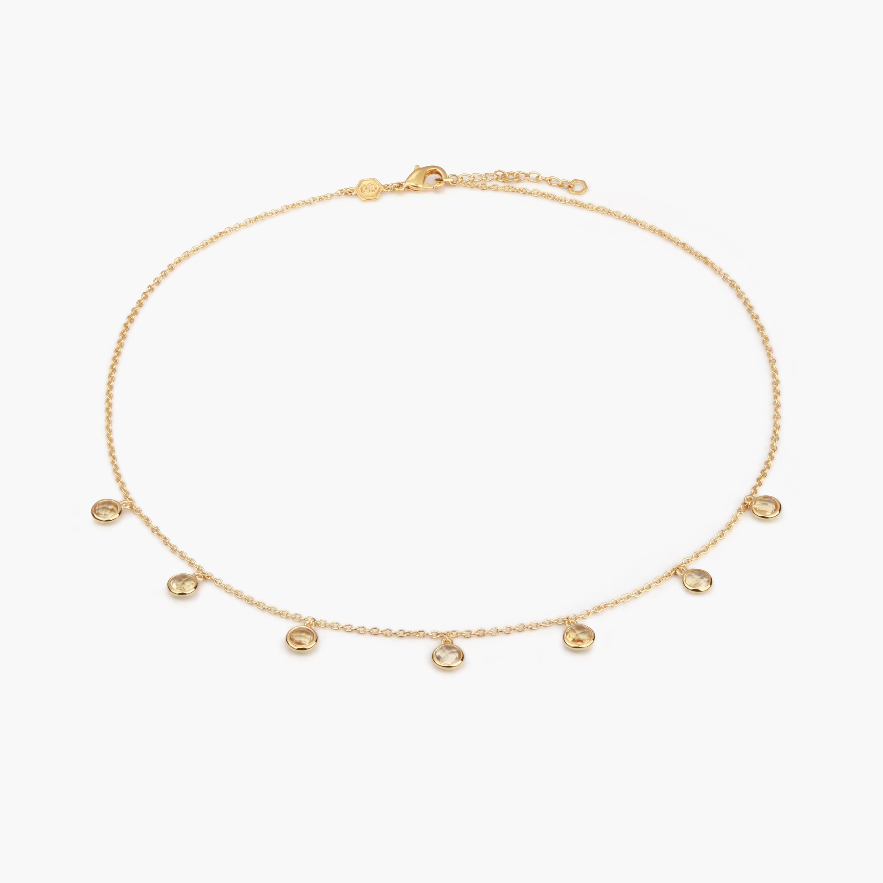 Collier Gemia en pierres Citrine - SLOYA